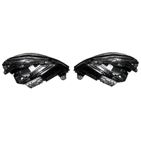 Feux avant LED géométriques haut de gamme pour Mercedes-Benz CLS W218, 12V 6000K, compatibilité universelle