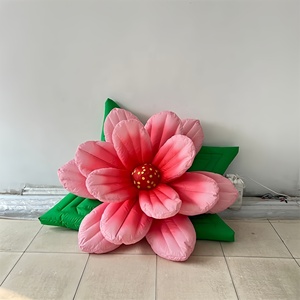 <span class=keywords><strong>1.5m</strong></span> Đường Kính treo trang trí nội thất Inflatable hoa <span class=keywords><strong>Led</strong></span> chiếu sáng đẹp Lều bóng vòm Quả cầu tuyết cho trong nhà/ngoài trời trang trí - Product Image 3