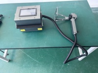 Marqueur laser à écran tactile portable 20W 30W 50W Machine de gravure et de marquage au laser à fibre pour métal