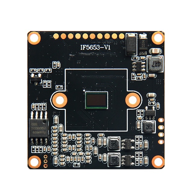 H.265 and H.264 8MP 4K IP CCTV Camera Board Support with Audio +Warmlight +Whitelight