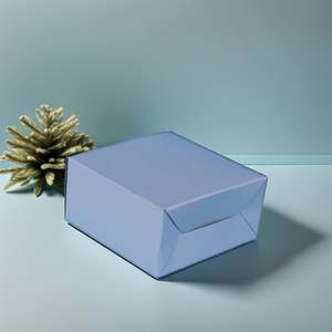 Custom Logo Recycled Materials Modern Luxury Cosmetic Skin Care Small Foldable Self Erecting Paperboard <b>Boxes</b> with White Finish - Product Image 2