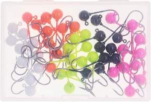 Cabezas de Mosca para Atado de Moscas, 1/124oz, 1/80oz, 1/64oz, 1/32oz, 1/16oz, Materiales para Atado de Moscas, DIY, Moscas para Crappie <span class=keywords><strong>y</strong></span> <span class=keywords><strong>Trucha</strong></span>, B10 - Product Image 4