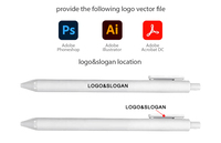 Stylos à bille publicitaires en plastique personnalisables avec logo – Impression sur mesure