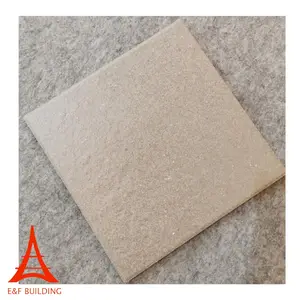 Outdoor Grey Anti-Skid Slip Resistant Floor Tiles for Garage Square Plaza Tiles 12 mm Thickness