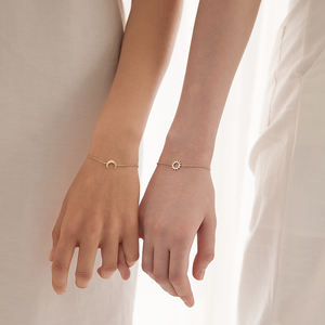 Bracelet d'<span class=keywords><strong>amitié</strong></span> avec soleil et lune, nouveauté mode, cadeau pour femmes, bijoux d'<span class=keywords><strong>amitié</strong></span> - Product Image 3