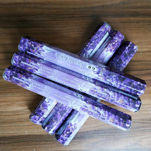 57 fragranze Indian <span class=keywords><strong>Royal</strong></span> Lavender Sticks incenso 20 pz/scatola Home Fragrance Stick profumo artificiale che brucia per una stanza di Yoga sana - Product Image 5