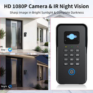 Videoportero de Pared para Exteriores KENRONE con Caja para Llaves, Visión Nocturna IR HD 1080P, Intercomunicador de Audio Bidireccional para Alquileres Vacacionales - Product Image 3