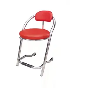 Коммерческий промышленный стул с деревянной металлической рамой, высокий стул, дешевый черный, американский, античный, серия для помещений с временной упаковкой