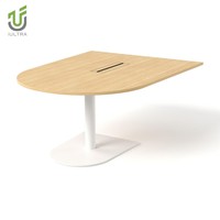Table de conférence moderne en MDF IULTRA Oak pour salle de réunion, mobilier de bureau, hôtel et école, qualité commerciale, respectueuse de l'environnement
