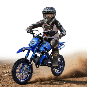 <span class=keywords><strong>Mini</strong></span> Moto da Cross a Benzina 49cc per Bambini, Avviamento a Strappo, Moto Fuoristrada a 2 Tempi, Vendita all'Ingrosso - Product Image 1