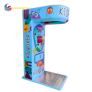 Machine de jeu d'arcade combinée de frappe et de kick à monnayeur avec support de frappe et sac de frappe en acier, pour usage intérieur, version anglaise - Product Image 3
