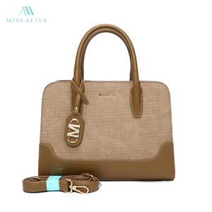 Sac fourre-tout de luxe pour femme en cuir PU, fabriqué par un célèbre fabricant de Guangzhou, idéal pour le travail quotidien et le shopping haut de gamme, vente en gros - Product Image 1