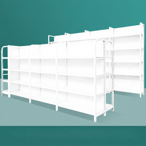 Estante de Exhibición para Supermercado Hongbai, Estante de Pared Simple o Doble para Tienda de Conveniencia, Combinación Libre - Product Image 1