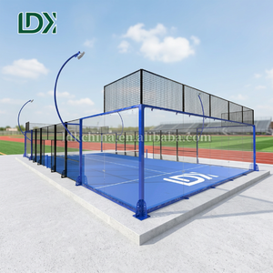 Cancha de Pádel Panorámica con Vidrio Templado de 12 mm para Club Deportivo, Kit Completo para Cancha de Pádel Interior y Exterior - Product Image 5
