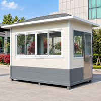 Poste de Garde de Sécurité Modulaire Préfabriqué Portable pour Entrée d'Usine