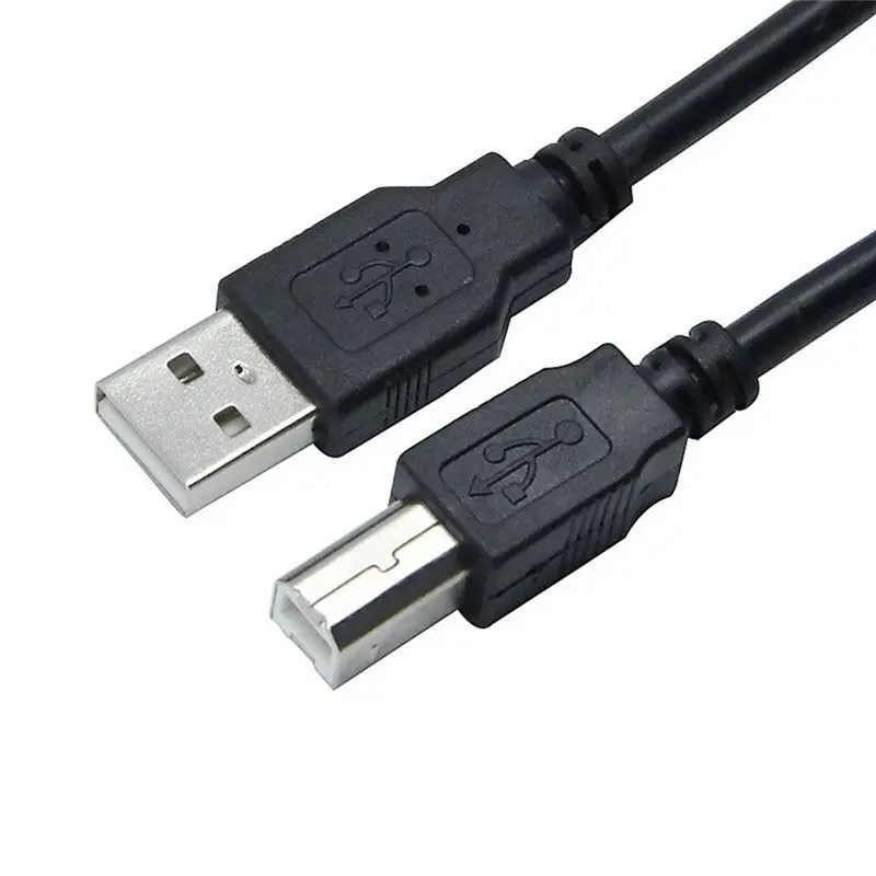 Cable USB de 6 pies tipo A macho A B macho, Cable de escáner Compatible con HP, Dell, dispositivo de impresora