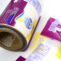 Mylar rolfolie gelamineerde plastic verpakkingsfolie voor zonnebrandcrème cosmetica zeepverpakkingen bedrukking
