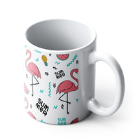 Tasse à café personnalisée en céramique blanche unique de sublimation tasses blanches promotionnelles de tasses de café en céramique