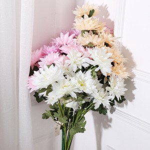 ดอกไม้ประดิษฐ์ Epiphyllum จำลองดอกไม้ผ้าไหมสูงจำลองช่อดอกไม้ตกแต่งงานแต่งงาน - Product Image 5