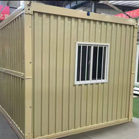 Maisons conteneurs modulaires pliables en acier de style industriel polyvalentes pour les hôpitaux, les bureaux et les salons