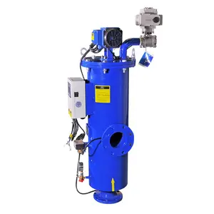 Automatic 120 Mesh hydraulic self cleaning filter housing Irrigation Water Filter