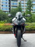 Moto de course sur circuit d'occasion CFMOTO 450SR 450cc Twin Full Fairing Sportbike Noir Rouge