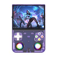 Consola de Juegos Retro Portátil R36Ultra X de 4.5 Pulgadas, Reproductor de Video, Más de 30 Emuladores, Sistema Linux de Código Abierto, Compatible con Reproductor WIFI