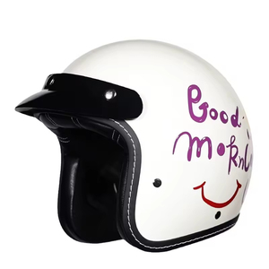 <span class=keywords><strong>Casco</strong></span> Vintage <span class=keywords><strong>3</strong></span>/4 Certificato 3C Premium per Uomo e Donna, per <span class=keywords><strong>Moto</strong></span>, Quattro Stagioni, con Bluetooth - Product Image 1