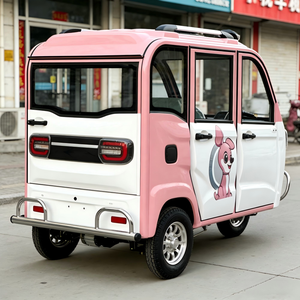 Modelo 2026, Triciclo Eléctrico Cerrado de Cinco Puertas con Certificación EEC, para 4 Pasajeros, de Alta Velocidad, para Taxis - Product Image 4