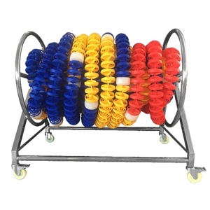 Enrouleur de ligne de délimitation de <span class=keywords><strong>piscine</strong></span> en acier inoxydable, chariot de rangement portable à roulettes pour la <span class=keywords><strong>formation</strong></span> et la compétition en <span class=keywords><strong>piscine</strong></span> - Product Image 1