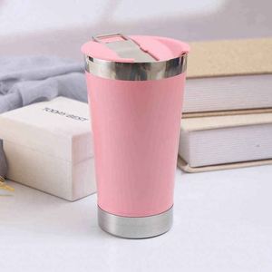 Mug à bière moderne en acier inoxydable - Isolation sous vide anti-fuite - Product Image 5