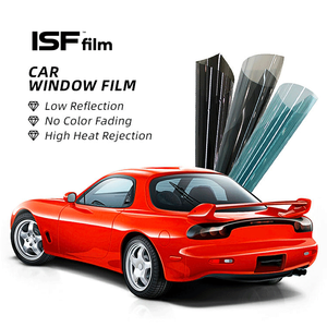 ISFFILM Miếng Dán Kính Ô Tô Bằng Gốm Nano Phủ Màu Cửa Sổ Xe Hơi 1.52*30M Màng Nhuộm PET Cho Ô Tô - Product Image 1