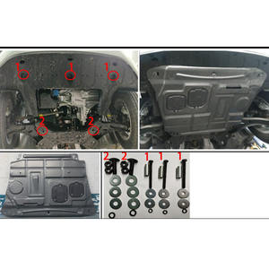 Pièces automobiles en métal, plaque de protection du moteur, compatible avec <span class=keywords><strong>KIA</strong></span> Soluto KX-Cross Stonic - Product Image 2