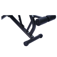 Banc de musculation pliable réglable pour abdominaux et haltères, équipement de fitness auxiliaire pour la maison, en acier et bois, OEM