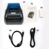 Murah USB Gigi Biru Printer Termal 2 Inci Goujprt Dapur Restoran Printer Pos Android