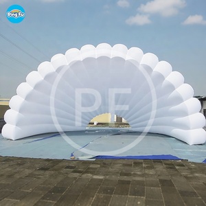 Tùy Chỉnh Thiết Kế Thắp Sáng Ban Nhạc Bơm Hơi Vỏ Sân Khấu Lều Bơm Hơi Khổng Lồ Buổi Hòa Nhạc Lều Cho Lễ Hội Âm Nhạc - Product Image 1