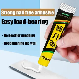 Factory Direct Kitchen And Bathroom Hook Tile Waterproof Moisture Proof And Mildew Proof Nail Free Adhesive 6ml 12ml