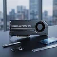 Kartu Grafis Gaming Original RTX3080Ti 3070Ti 3060Ti RX580 8G GPU RTX3090 4080 4070 untuk Desktop