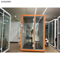 Cabine insonorisée individuelle pour bureau, hôtel, salle de sport - Pod de bureau modulaire moderne en alliage d'aluminium pour clients professionnels