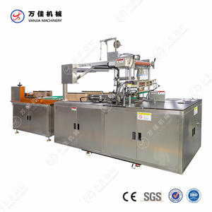 Tự động mỹ phẩm nước hoa hộp giấy bóng kính gói 3D rõ ràng phim Poker Biscuit Giấy bóng kính đóng gói máy đóng gói - Product Image 4