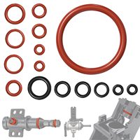 Kit d'entretien de joints toriques en silicone, 15 pièces, compatible avec les machines à café Philips Saeco Gaggia, joint de valve à vapeur de l'unité de brassage