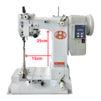Machine à coudre industrielle HUAMEI, nouveau design, petite, à point de chaînette, pour tissus légers