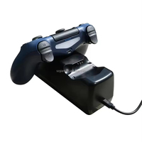 Station de Charge Double TP4-889 pour Manette PS5, Base de Charge Rapide pour Contrôleur Sans Fil PS4 avec Indicateur LED