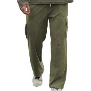 Edoor Wears 2025 New Style High Waist Eco-Friendly Casual Sports Worsted Polyester Multi-pocket Drawstring Closure Autumn <b>Men's</b> - Product Image 3