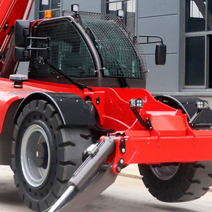 Telehandler Baru 2026 13.8m Forklift Truck 5ton 4ton Telescopic Handler dengan Aksesori Garpu untuk Konstruksi - Product Image 5