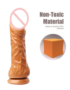 Echte Haut Bestes Gefühl Riesiger <span class=keywords><strong>Penis</strong></span> für Frauen Sexspielzeug für Erwachsene Dildo - Product Image 4