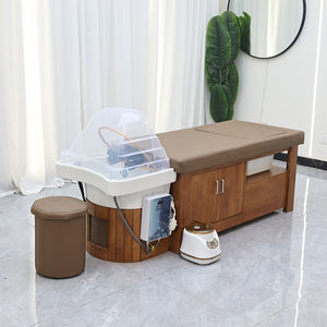 El más nuevo masaje tailandés japonés moderno para la cabeza del cabello Spa champú <span class=keywords><strong>de</strong></span> madera cama lavado sillas para el cabello tazón salón <span class=keywords><strong>de</strong></span> belleza con <span class=keywords><strong>gabinete</strong></span> <span class=keywords><strong>de</strong></span> almacenamiento - Product Image 5