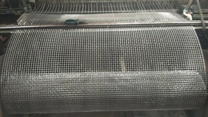 304 crimped đồng bằng dệt lỗ vuông 25x25 mét dây thép không gỉ lưới - Product Image 6