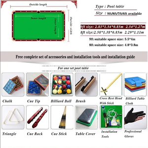 โต๊ะพูลกระจกนิรภัยโต๊ะบิลเลียดโต๊ะพูลแก้ว8FT หรูหราแบบกำหนดเองได้โต๊ะบิลเลียดแก้วหินชนวนที่ใช้ในบ้านสนุ๊กเกอร์เกรดทัวร์นาเมนต์ทนทาน - Product Image 6