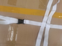 Couverture élastique de capot de voiture super grande avec impression de logo personnalisé bannière de capot de voiture de camion avec bande et boucle pour éviter de glisser